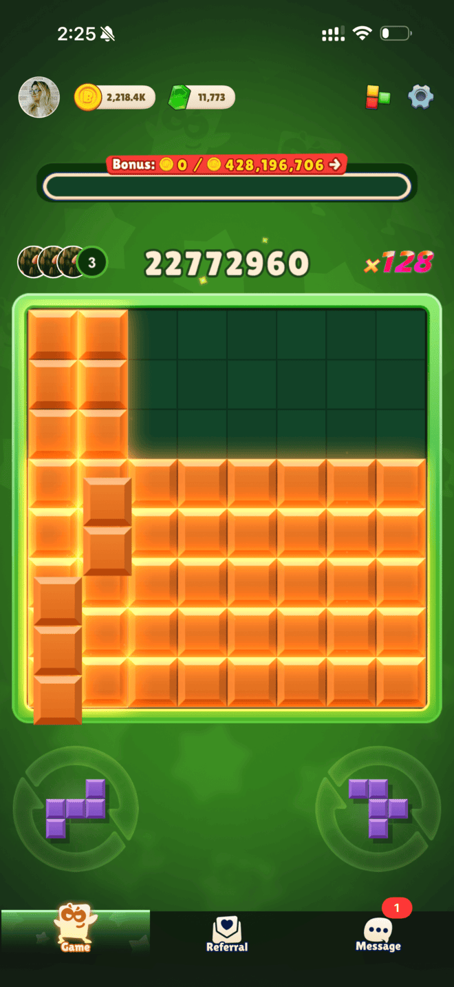 Blockbuster gameplay board screenshot